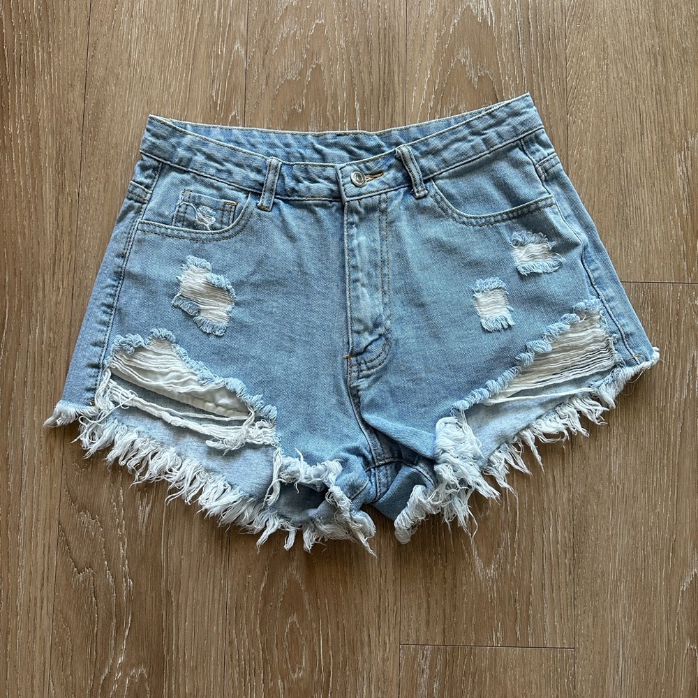 Shein denim shorts